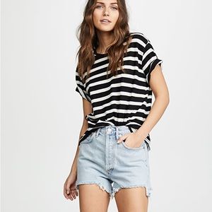 AGOLDE Ultra High Rise Dee Shorts